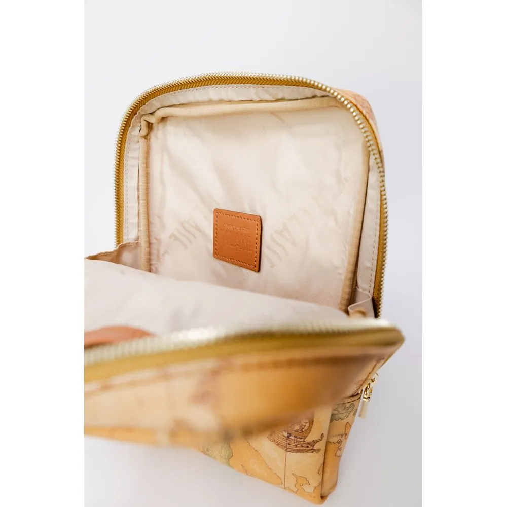 Alviero Martini Prima Classe Beige Leather Bag