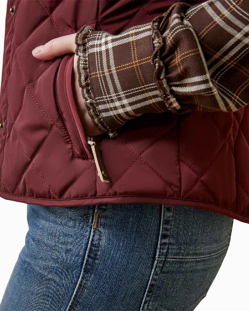 Ariat Womens Woodside Quilted Gilet