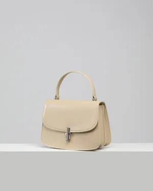 Aura Top-handle Satchel - Eggshell