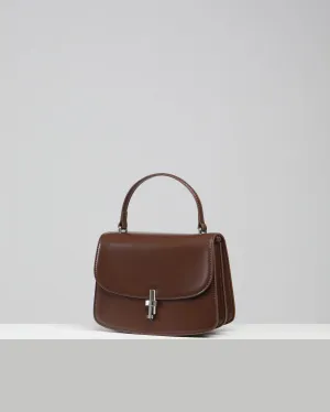 Aura Top-handle Satchel - Espresso