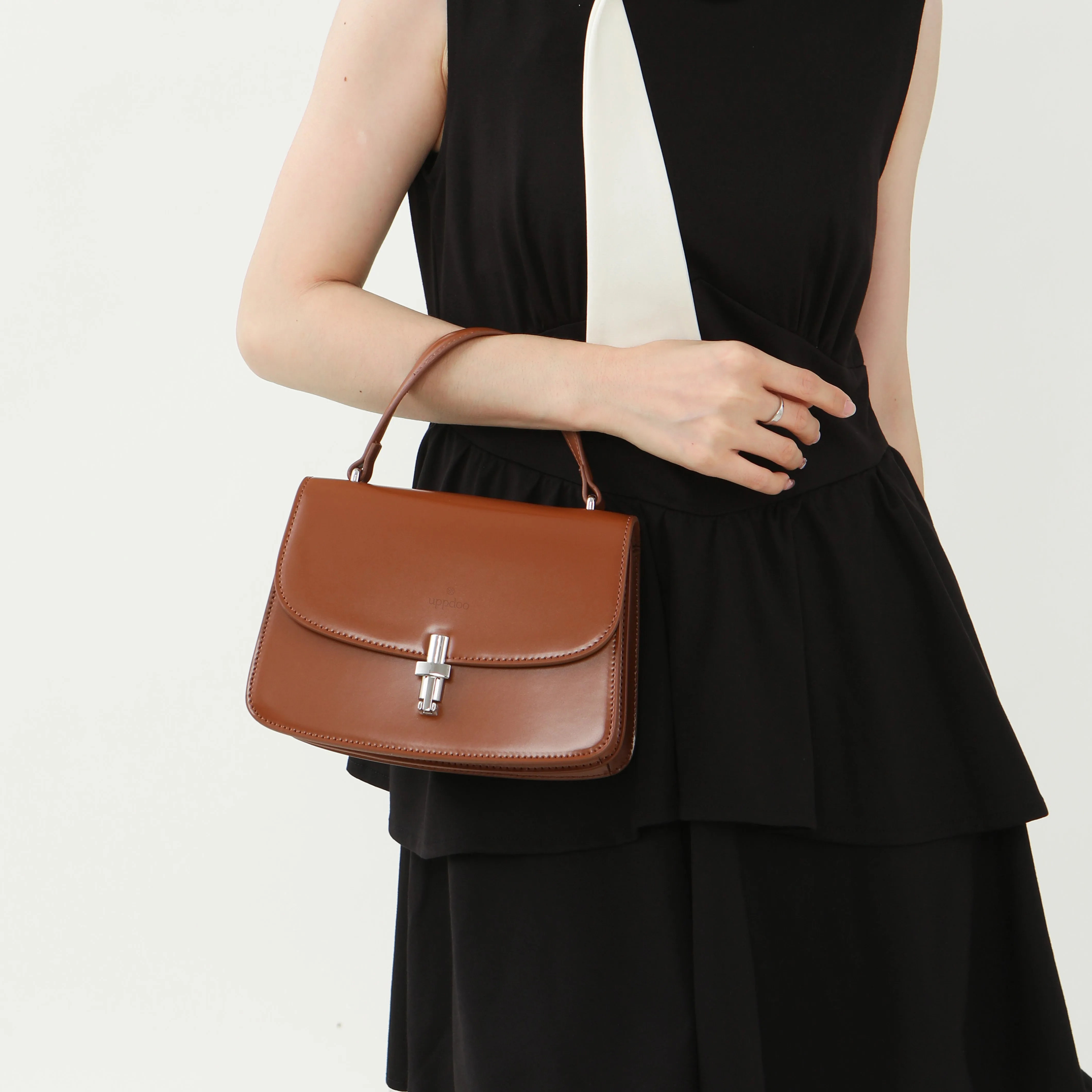 Aura Top-handle Satchel - Sakura