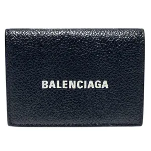 Balenciaga Leather Compact Wallet