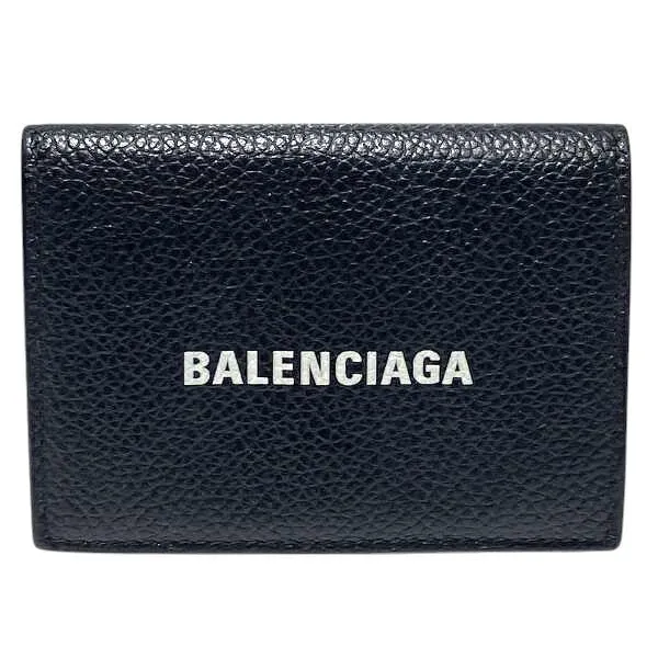 Balenciaga Leather Compact Wallet