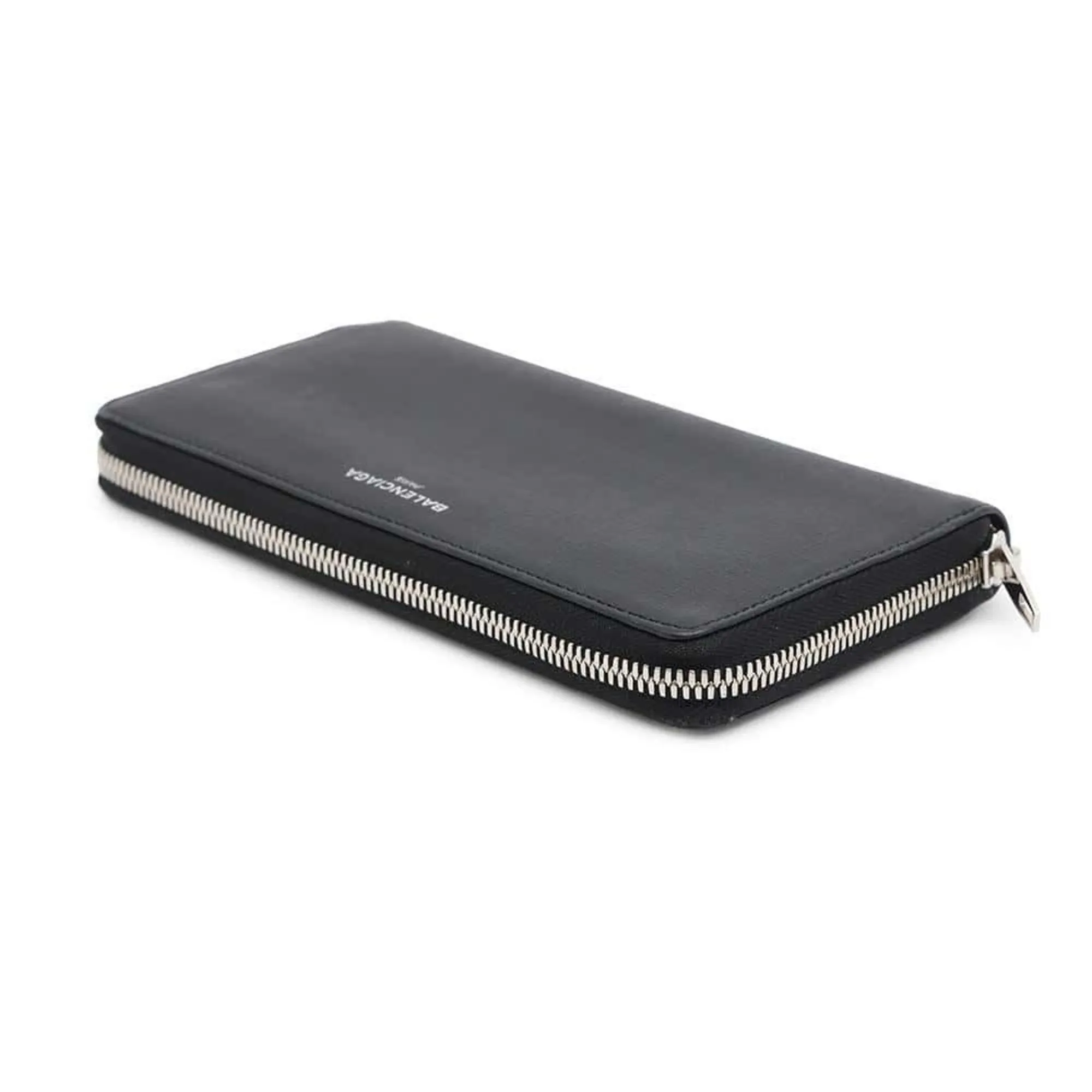 Balenciaga Leather Long Wallet (Bi-Fold) (Pre-Owned)