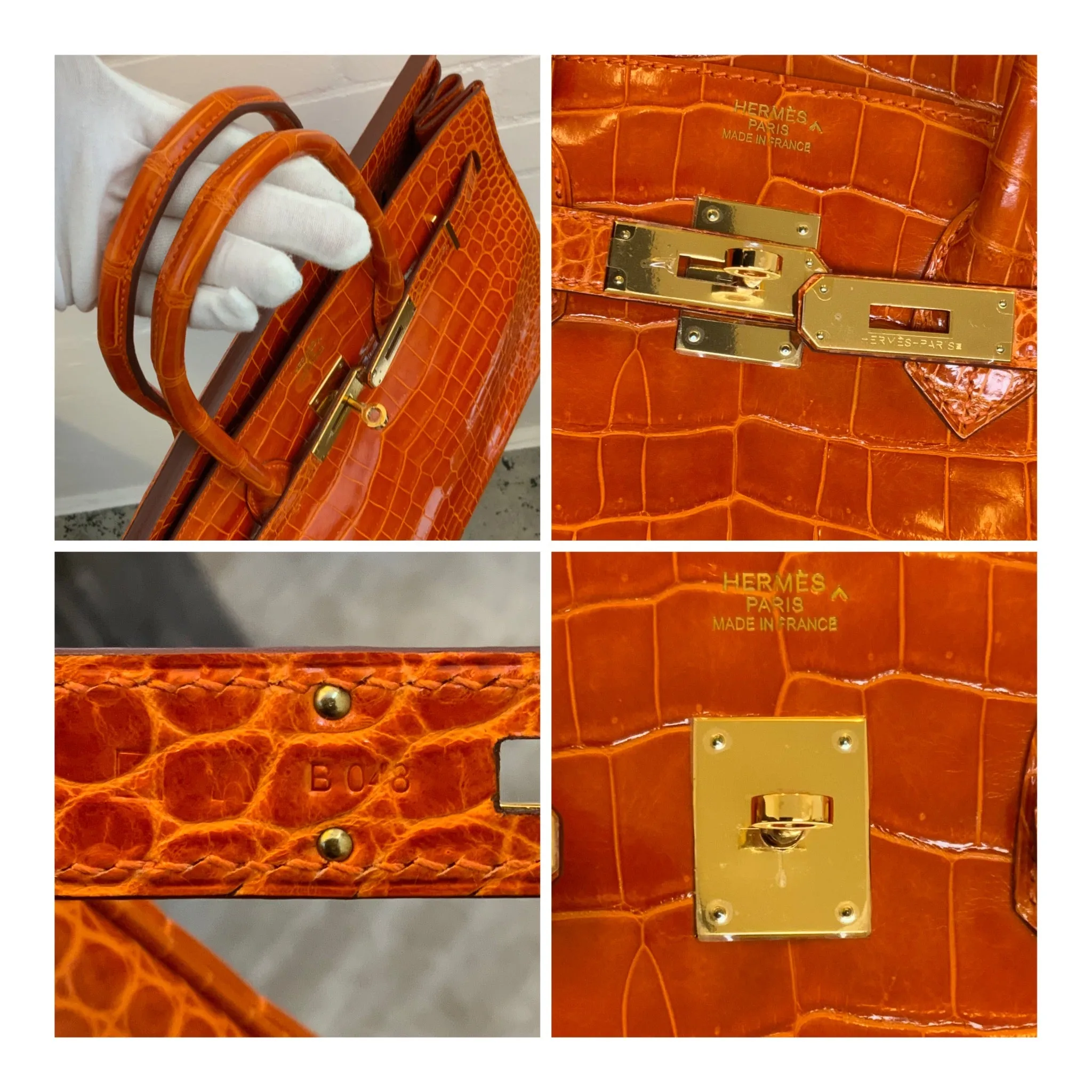 Birkin 35 Exotic Orange GHW
