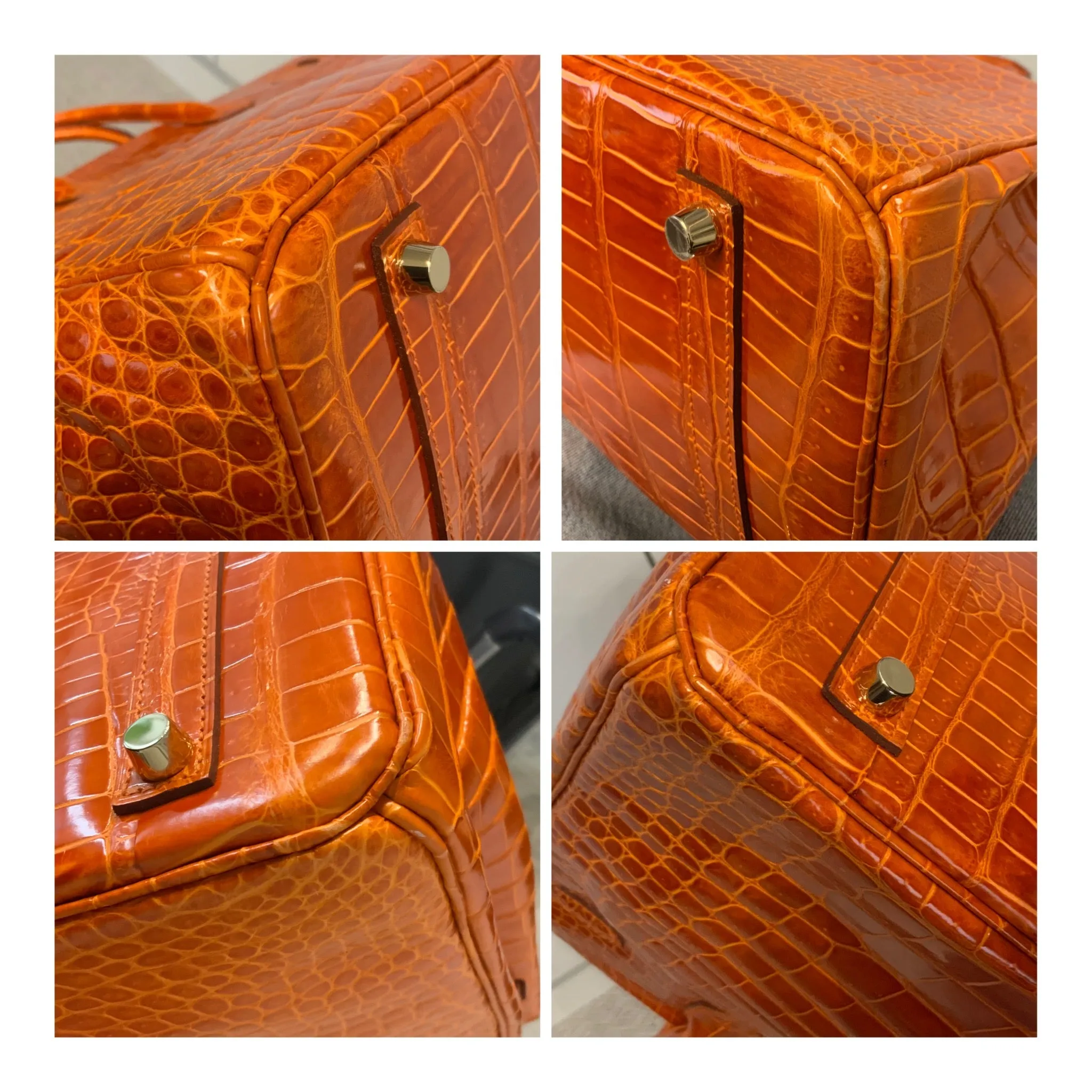 Birkin 35 Exotic Orange GHW