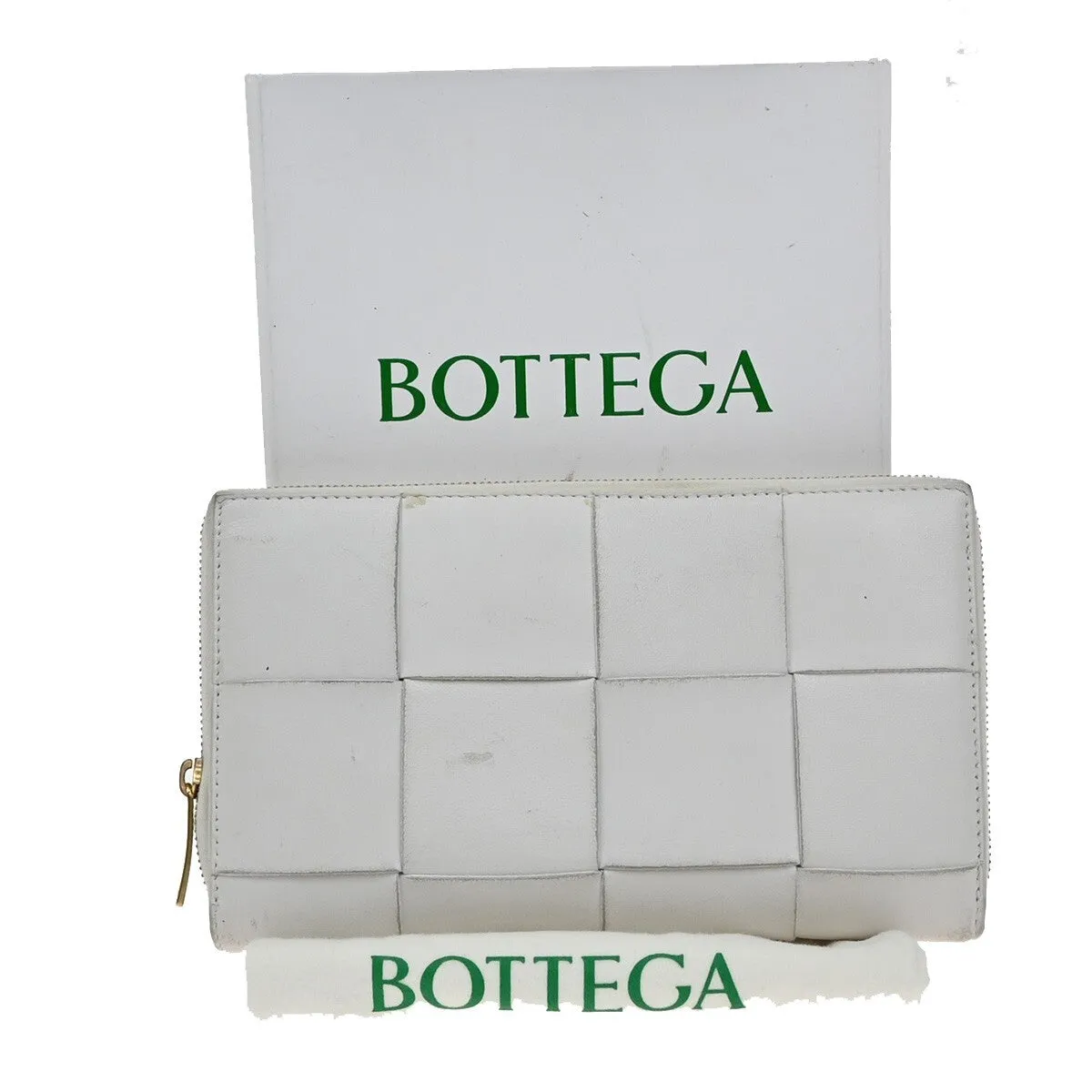 Bottega Veneta Cassette Leather Wallet (Pre-Owned)