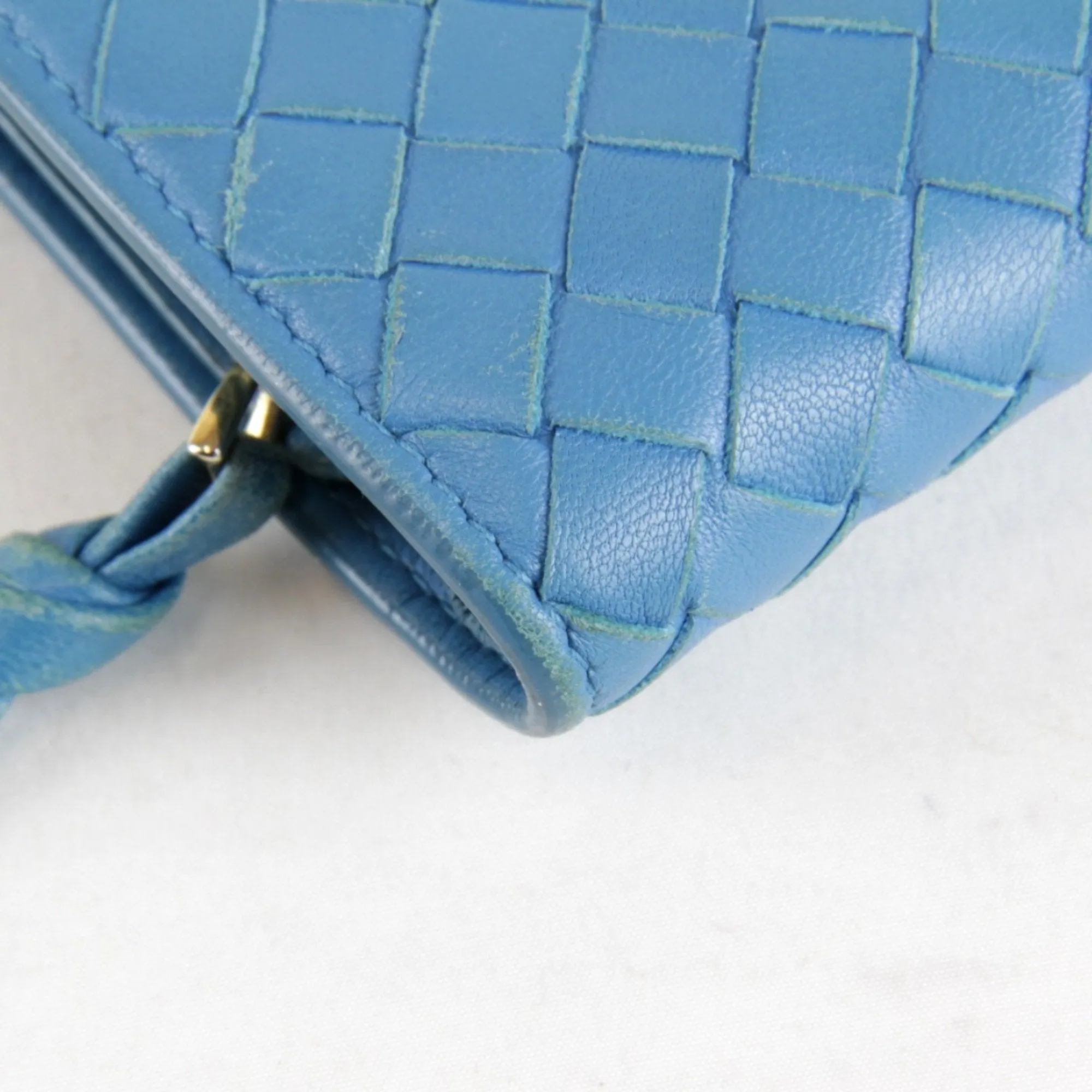 Bottega Veneta Intrecciato Leather Wallet (Bi-Fold) (Pre-Owned)