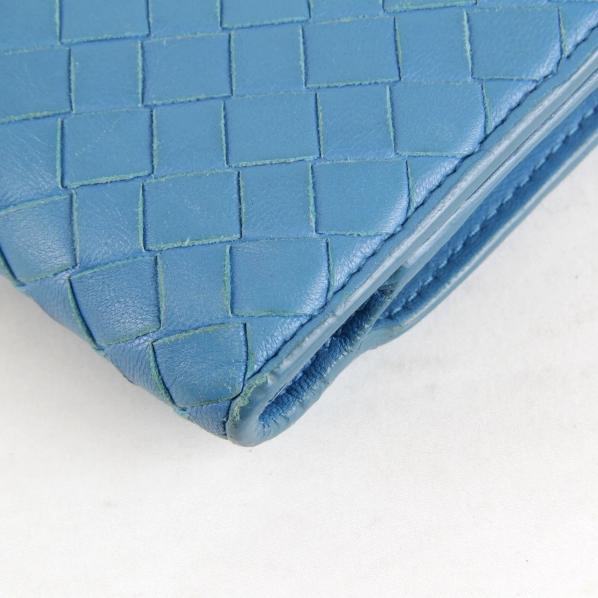 Bottega Veneta Intrecciato Leather Wallet (Bi-Fold) (Pre-Owned)