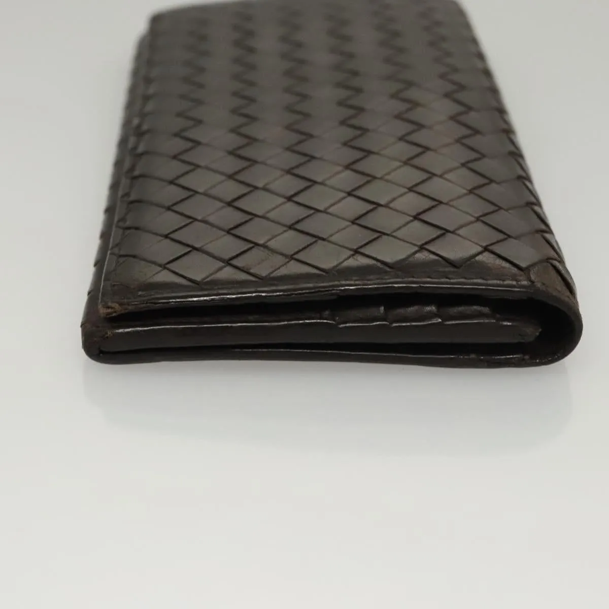 Bottega Veneta Intrecciato Leather Wallet (Pre-Owned)