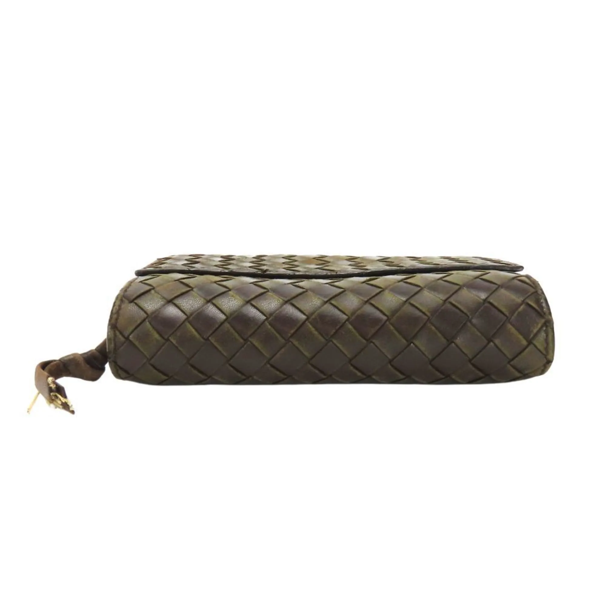 Bottega Veneta Intrecciato Leather Wallet (Tri-Fold) (Pre-Owned)