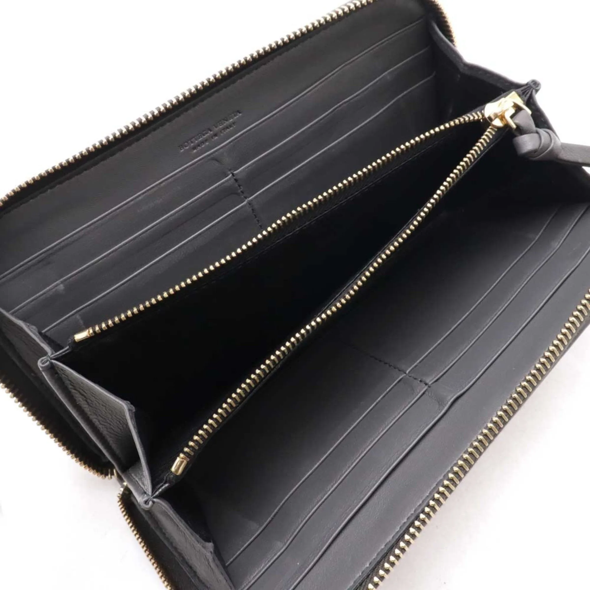 Bottega Veneta Intrecciato Long Wallet (Bi-Fold) (Pre-Owned)