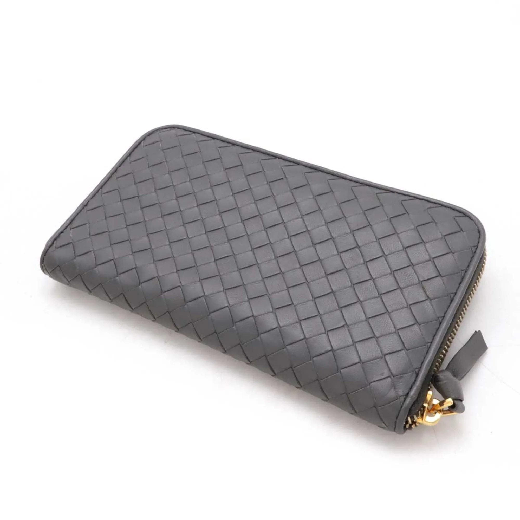 Bottega Veneta Intrecciato Long Wallet (Bi-Fold) (Pre-Owned)