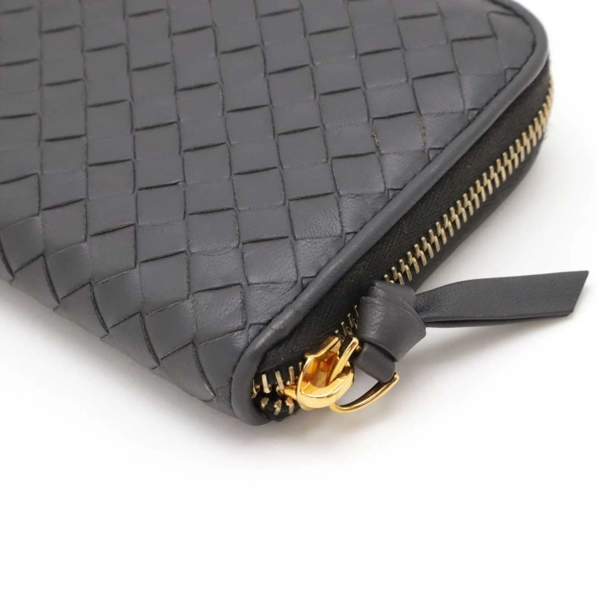Bottega Veneta Intrecciato Long Wallet (Bi-Fold) (Pre-Owned)