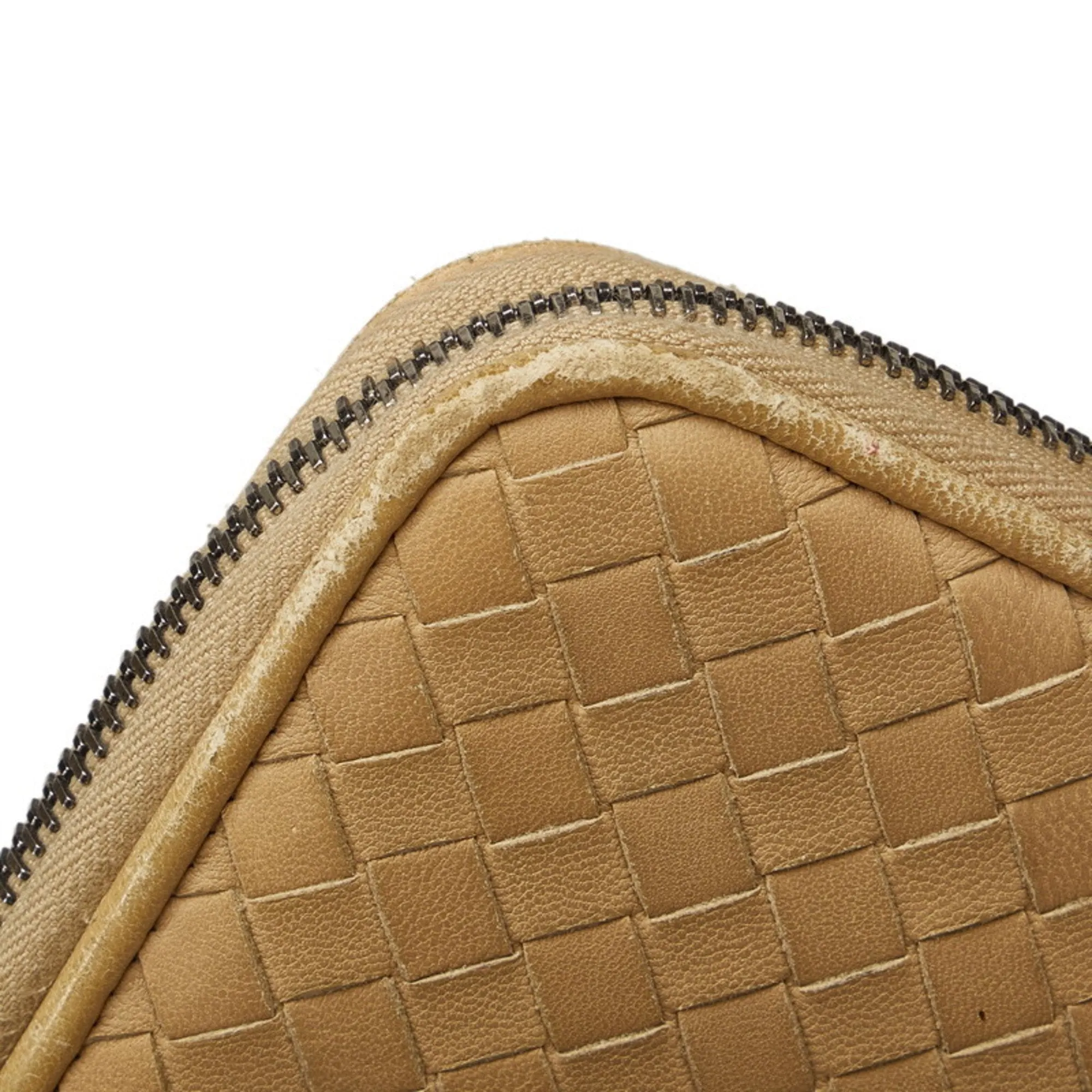 Bottega Veneta Leather Long Wallet (Bi-Fold) (Pre-Owned)