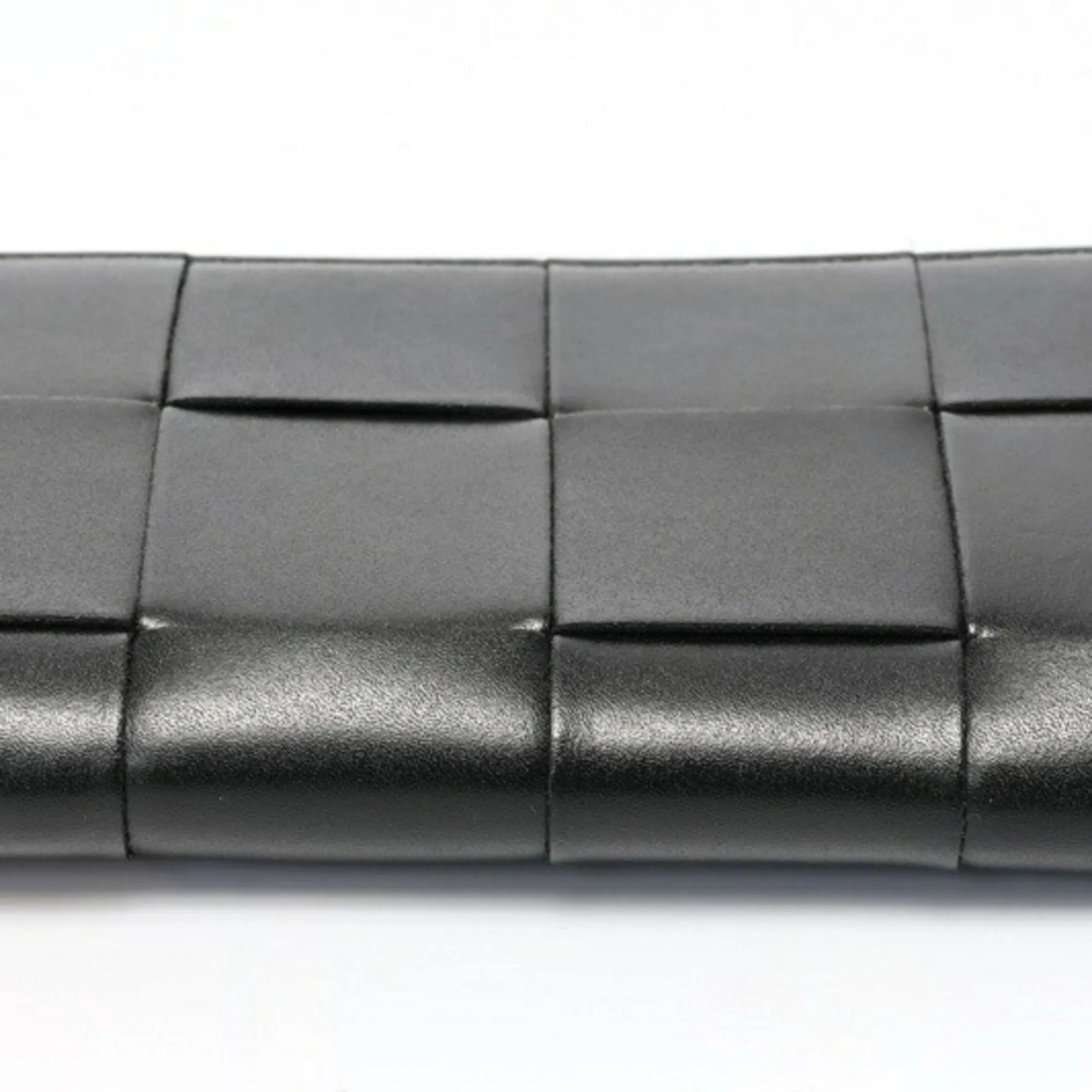 Bottega Veneta Leather Long Wallet (Bi-Fold) (Pre-Owned)