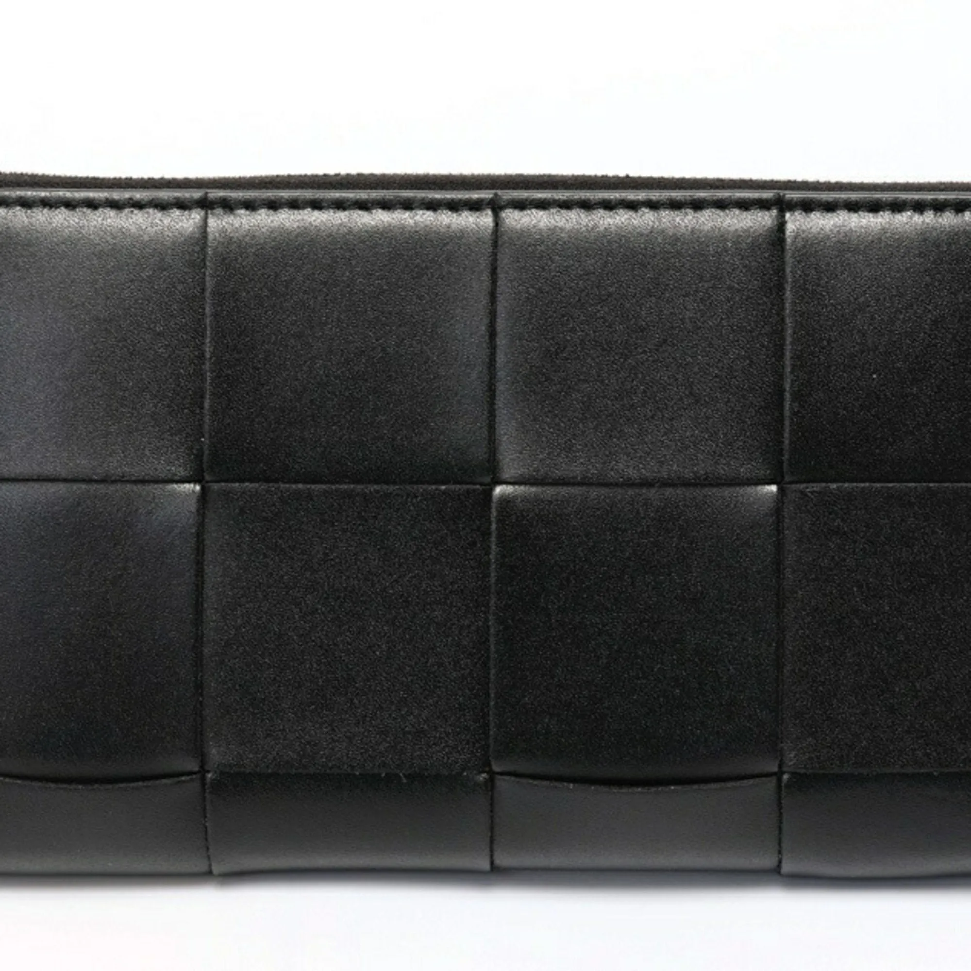 Bottega Veneta Leather Long Wallet (Bi-Fold) (Pre-Owned)