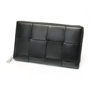 Bottega Veneta Leather Long Wallet (Bi-Fold) (Pre-Owned)