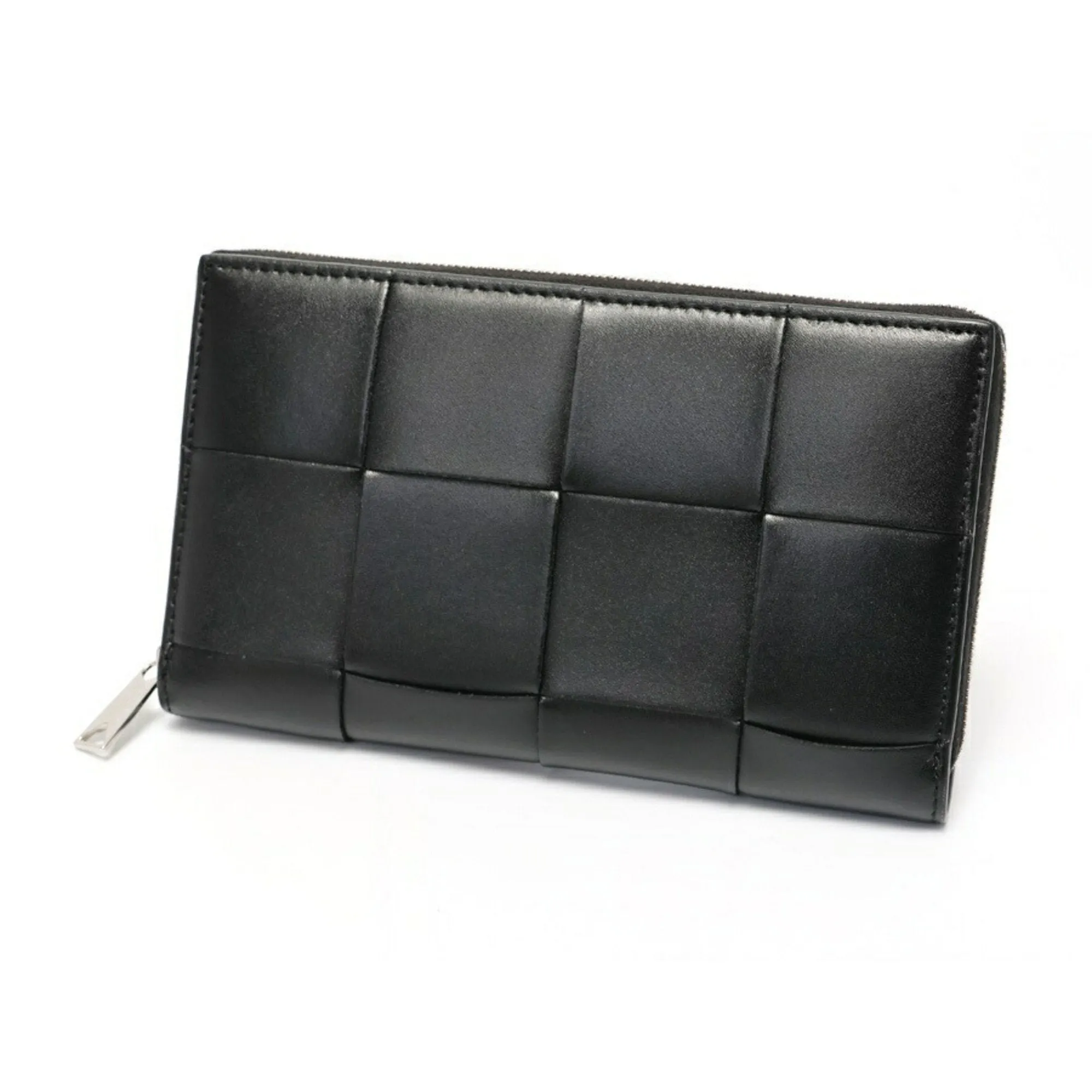 Bottega Veneta Leather Long Wallet (Bi-Fold) (Pre-Owned)