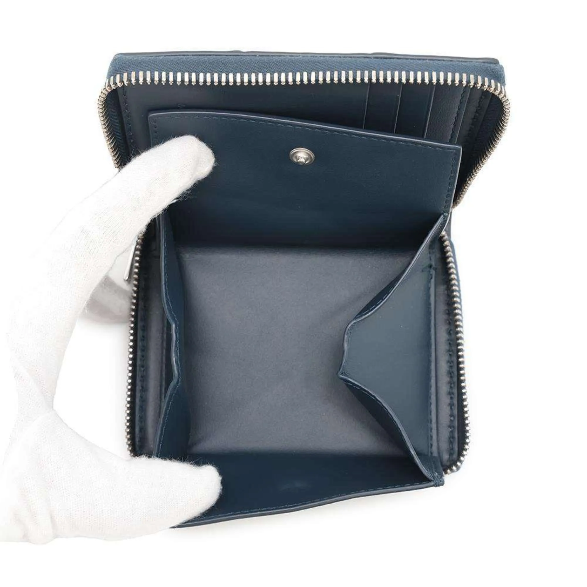 Bottega Veneta Leather Wallet (Bi-Fold) (Pre-Owned)