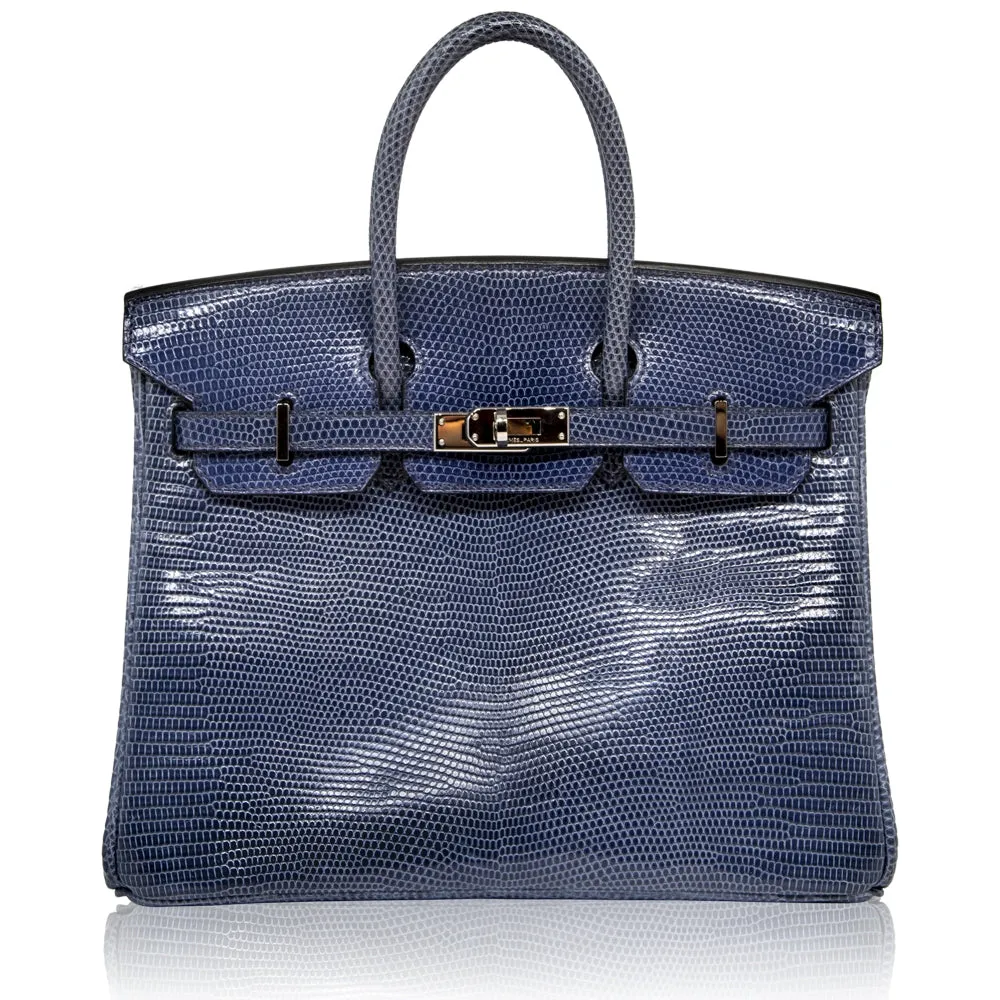 Brighton Blue 25cm Birkin Bag