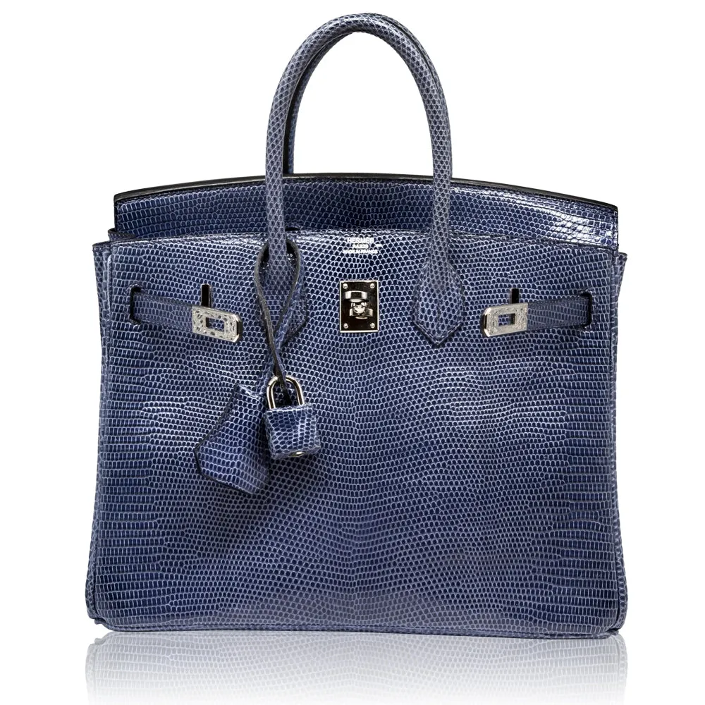 Brighton Blue 25cm Birkin Bag