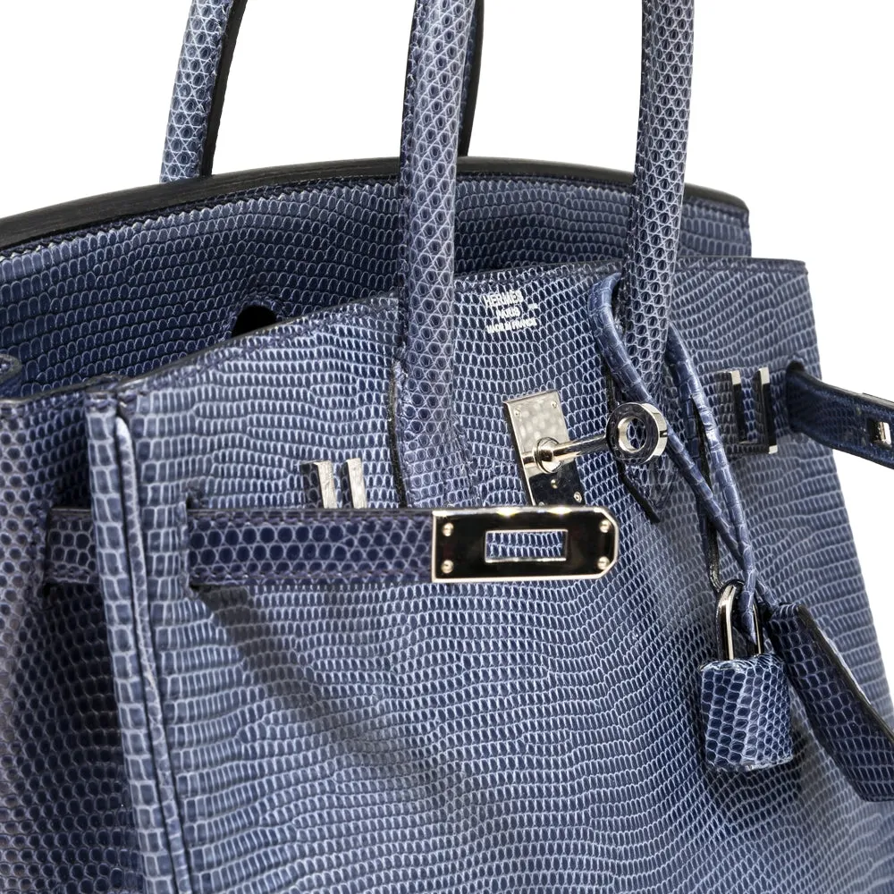 Brighton Blue 25cm Birkin Bag