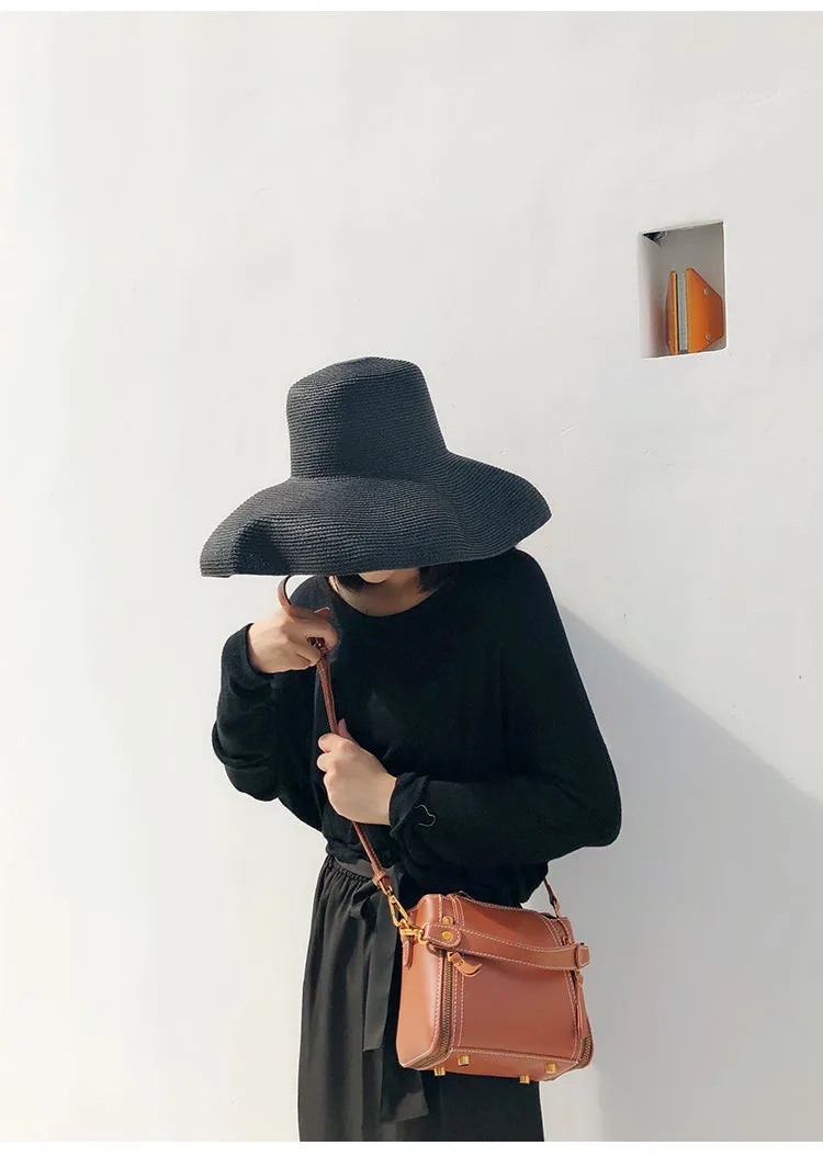 Brown LEATHER Stylish WOMEN Handbag Purse SHOULDER BAG Purse FOR WOMEN
