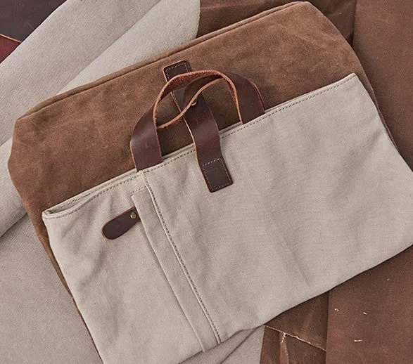 Canvas Mens Cool Messenger Bag Shoulder Bag Handbag Tote Bag For Men