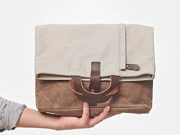 Canvas Mens Cool Messenger Bag Shoulder Bag Handbag Tote Bag For Men