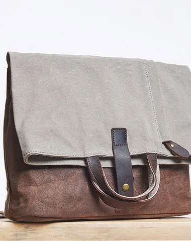 Canvas Mens Cool Messenger Bag Shoulder Bag Handbag Tote Bag For Men