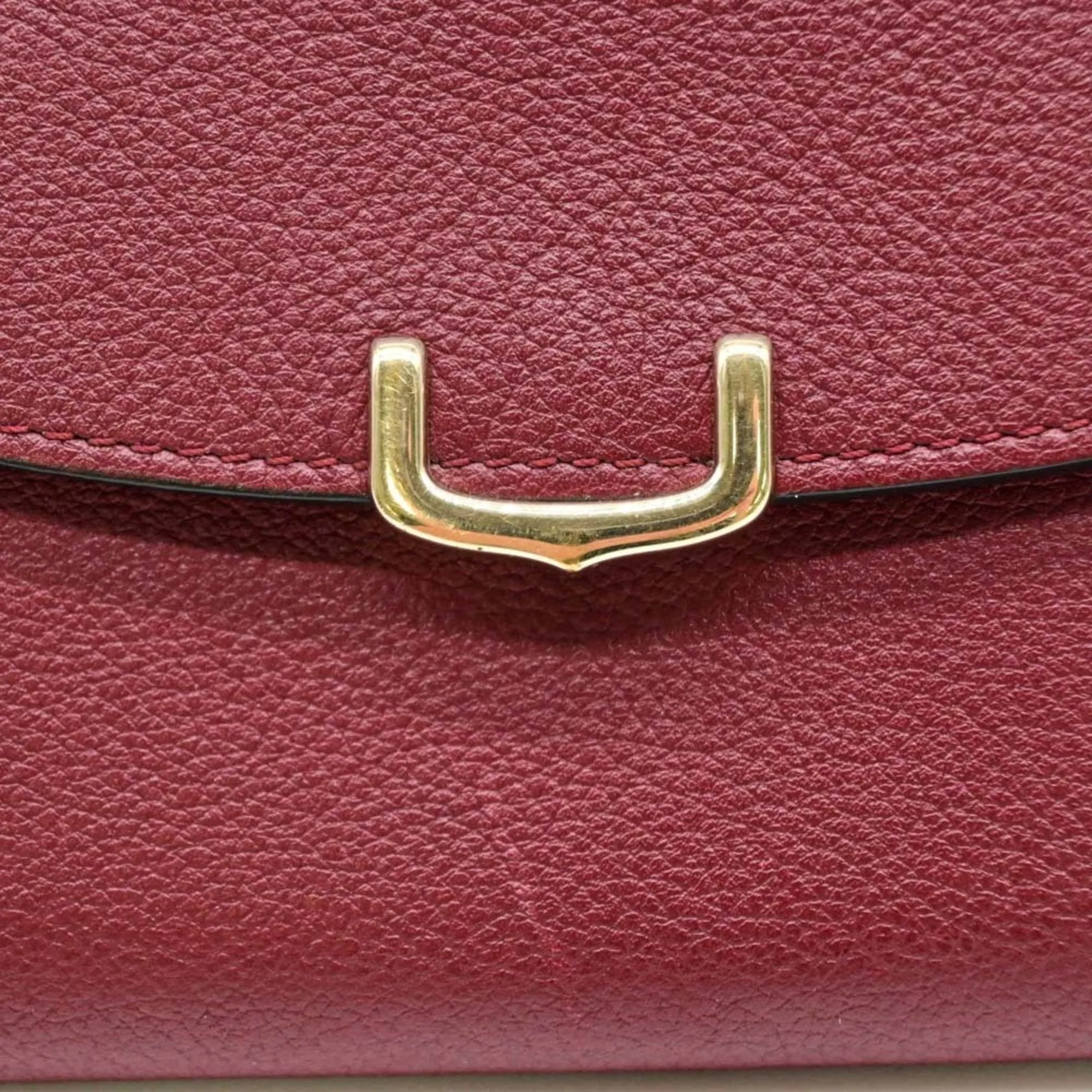 Cartier  Color Leather Wallet (Bi-Fold) (Pre-Owned)