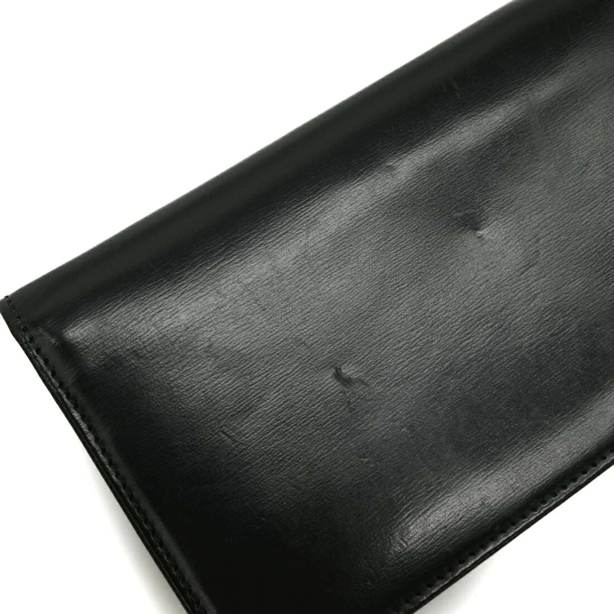 Cartier Leather Long Wallet (Bi-Fold) (Pre-Owned)