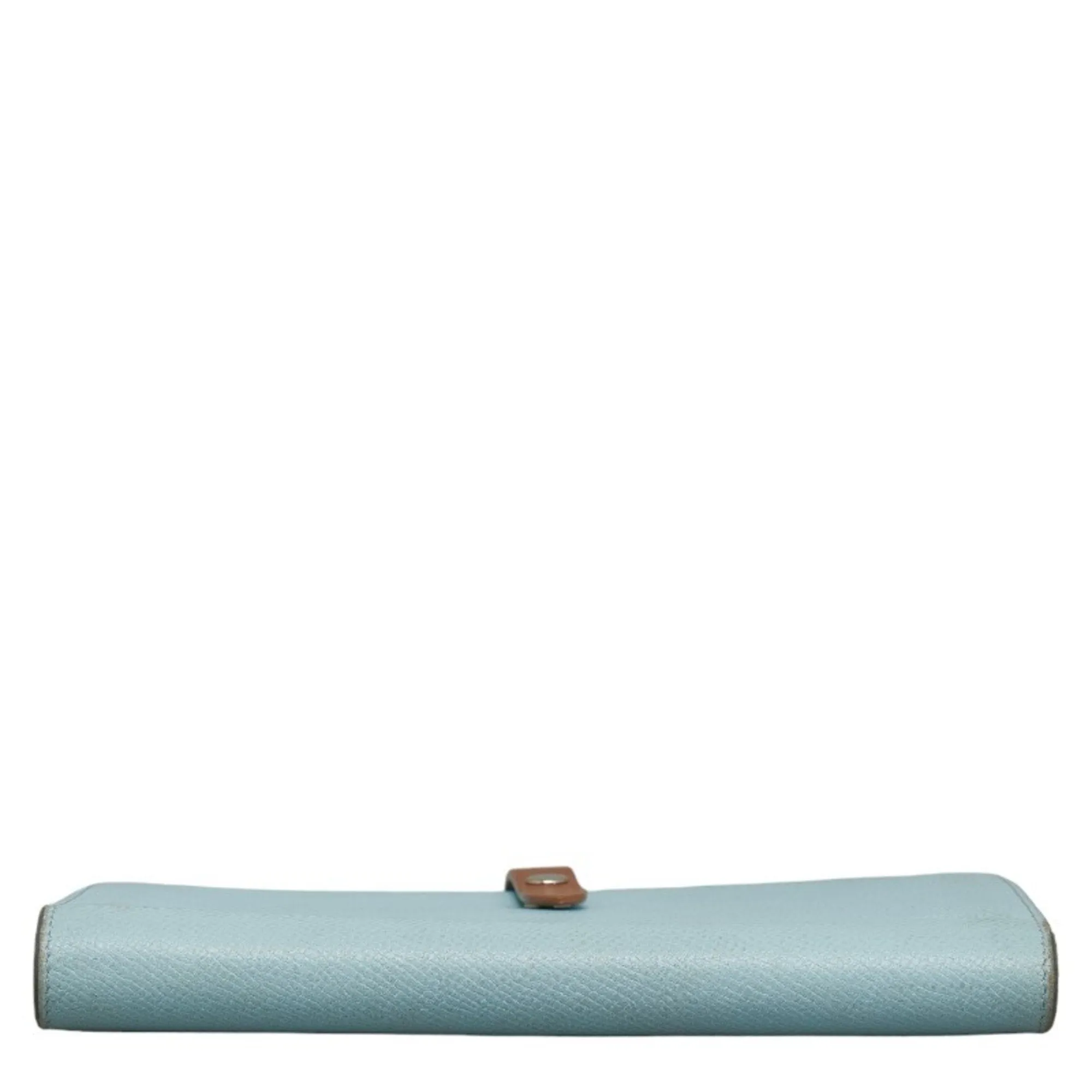 Celine blue Leather Wallet (Bi-Fold) (Pre-Owned)