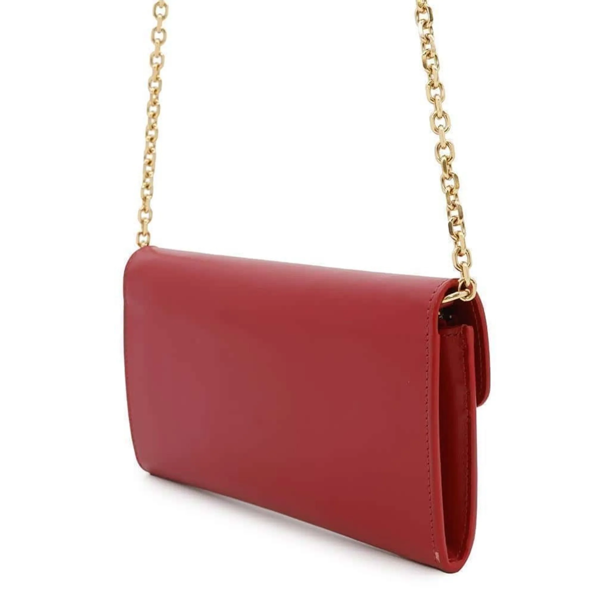 Celine Leather Chain/Shoulder Wallet (Pre-Owned)