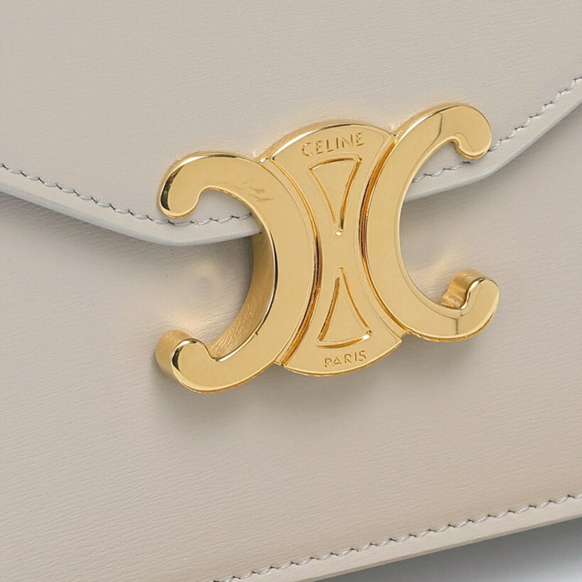 Celine Leather Chain/Shoulder Wallet (Pre-Owned)