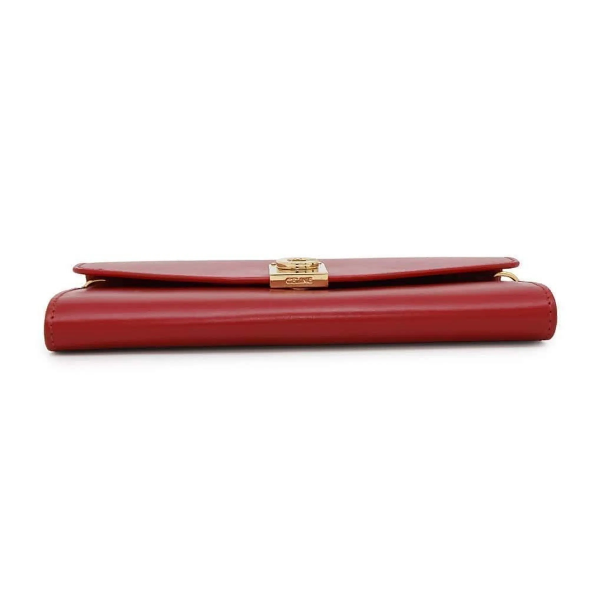 Celine Leather Chain/Shoulder Wallet (Pre-Owned)