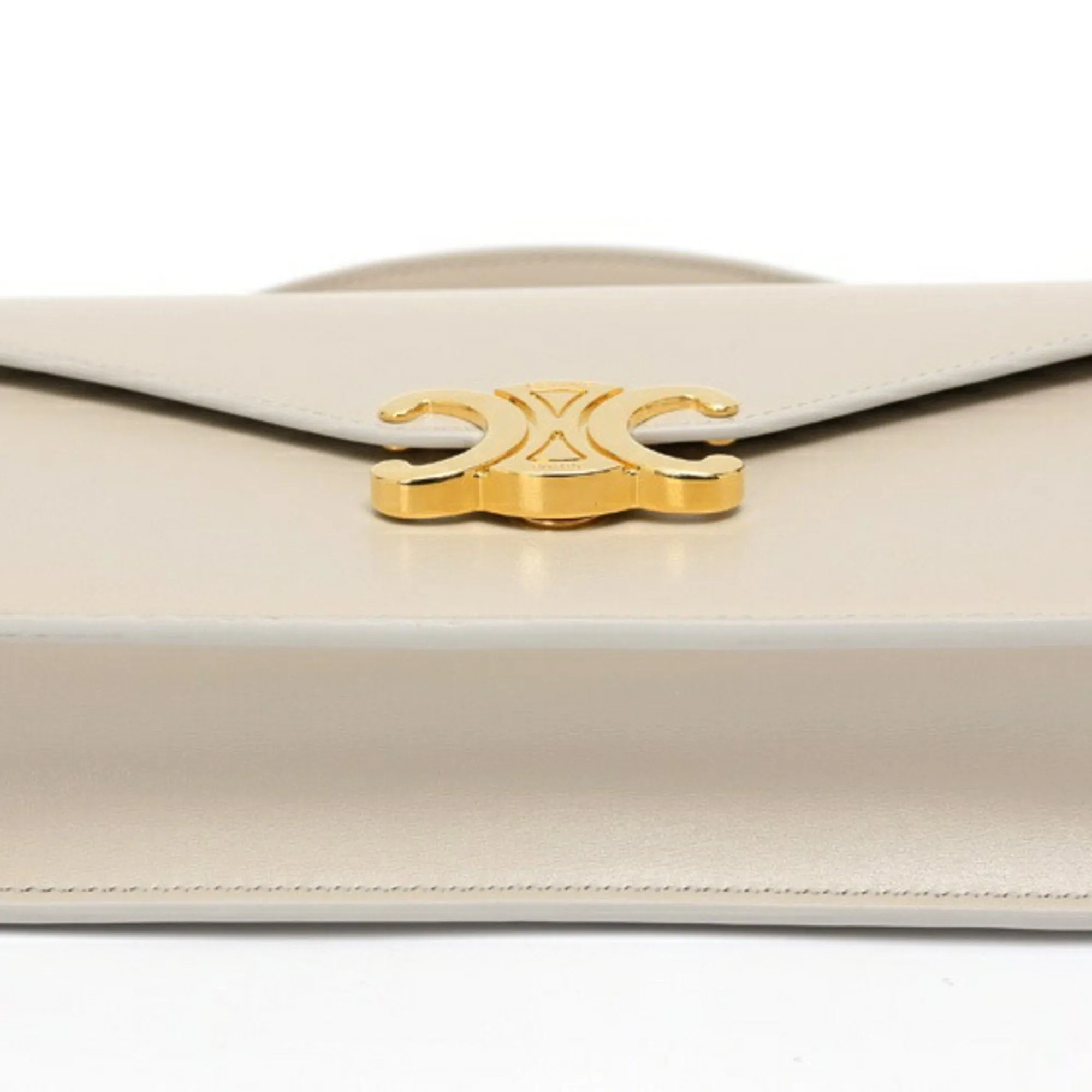 Celine Leather Chain/Shoulder Wallet (Pre-Owned)