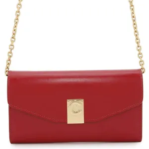 Celine Leather Chain/Shoulder Wallet (Pre-Owned)