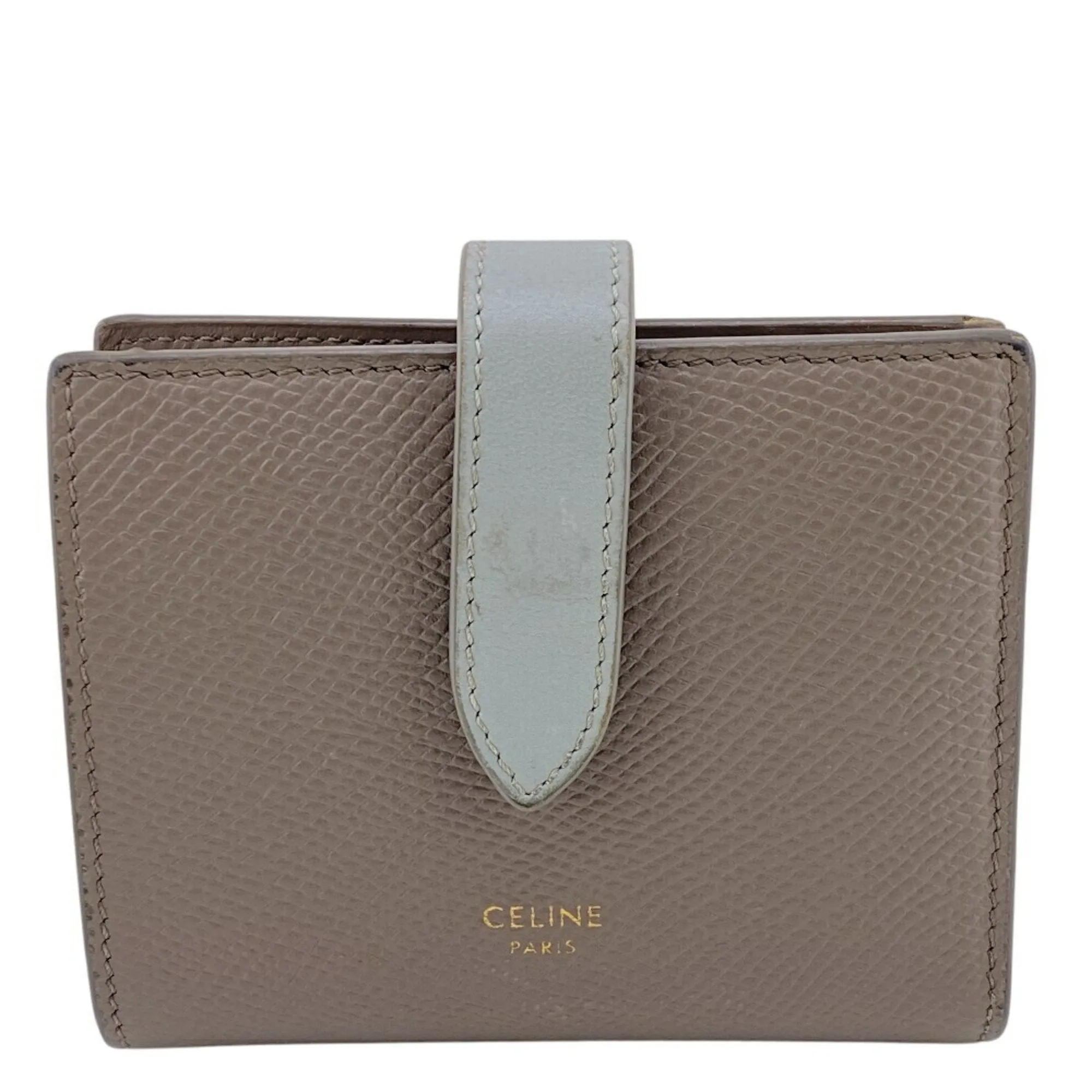 Celine Leather Wallet (Bi-Fold) (Pre-Owned)