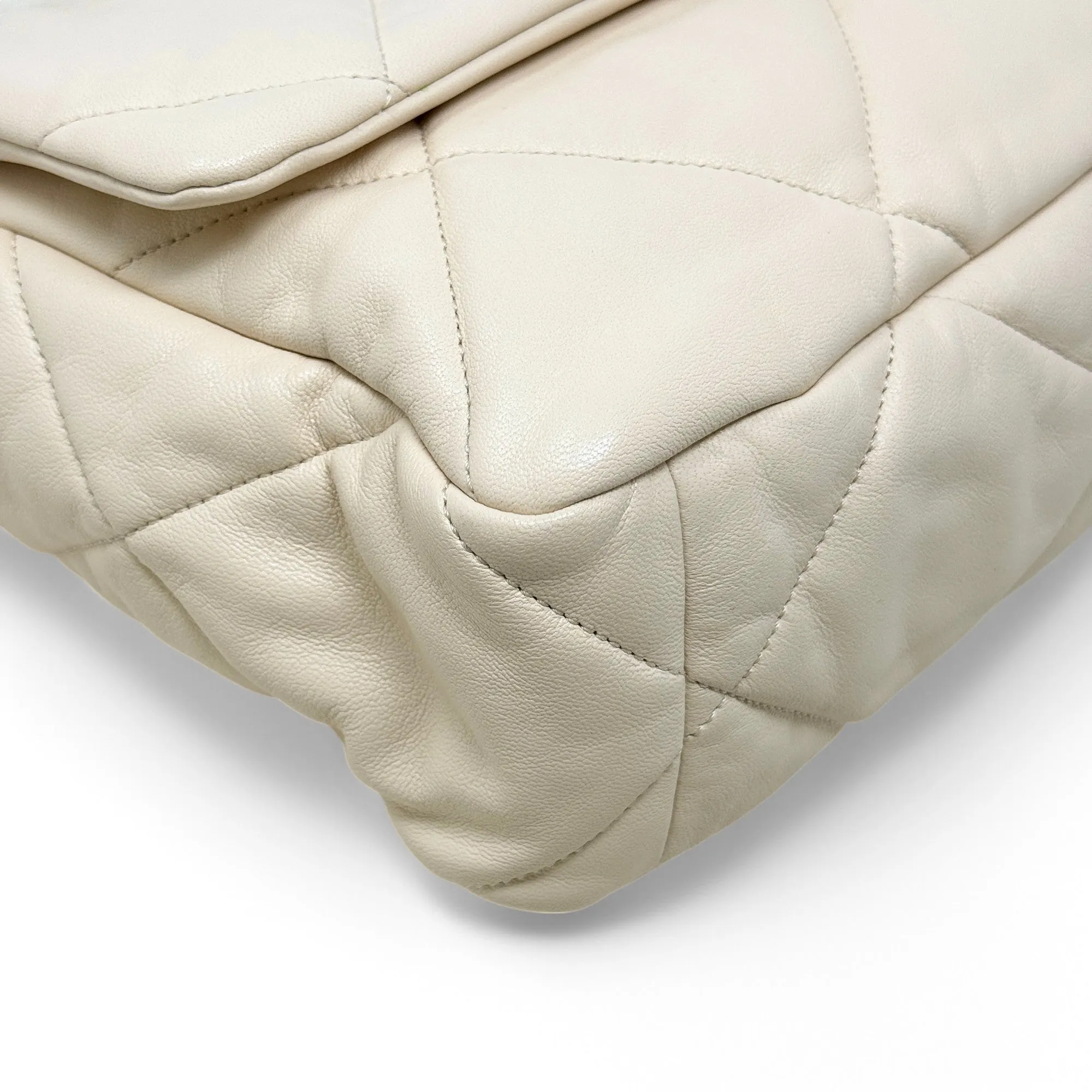 Chanel Beige Large 19 Flap