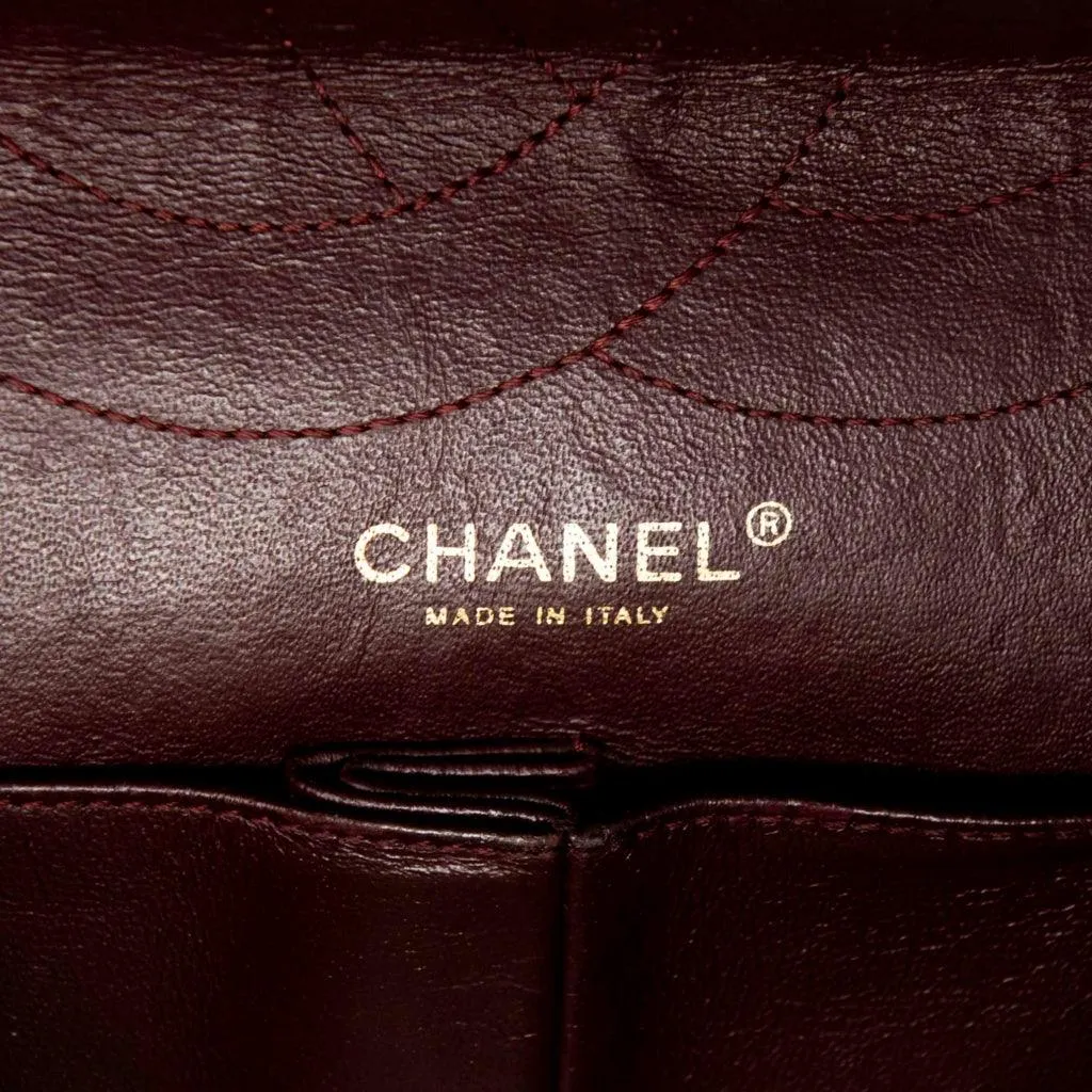 Chanel Black Calfskin 2.55 Reissue 227