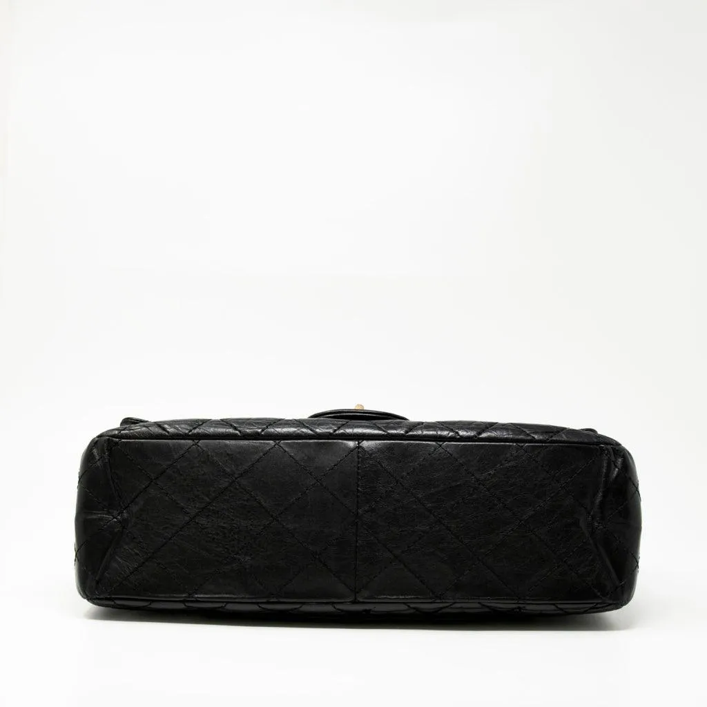 Chanel Black Calfskin 2.55 Reissue 227