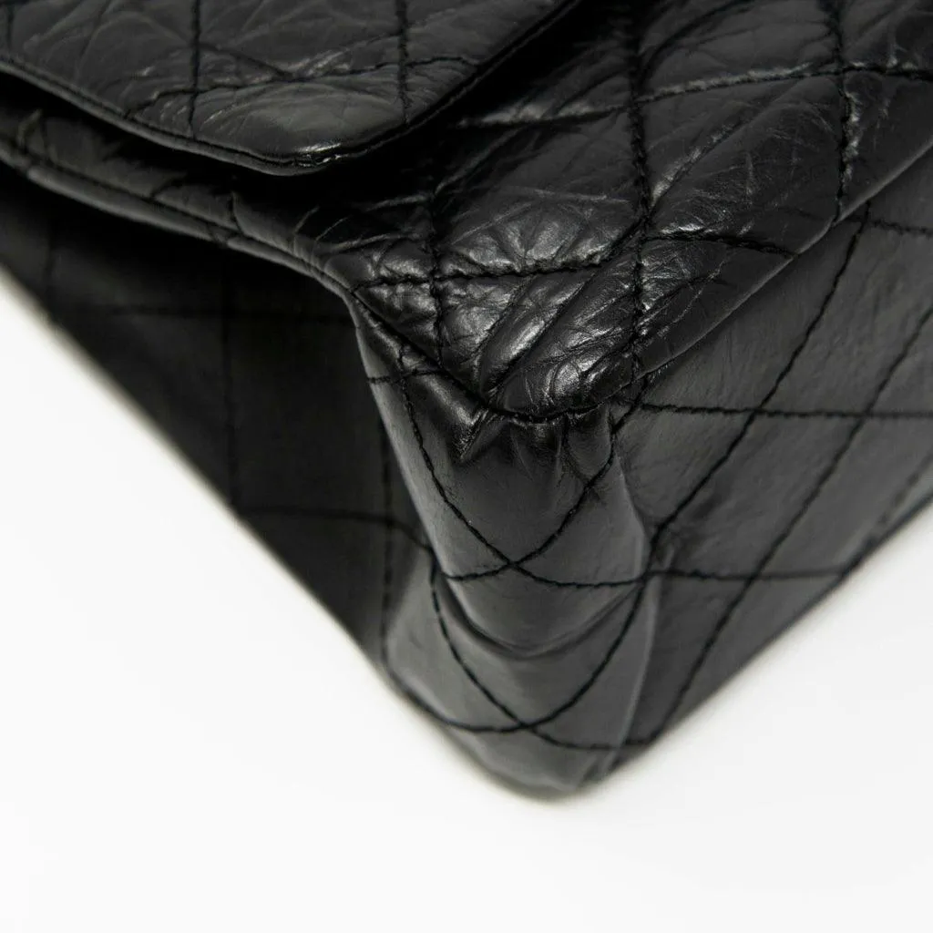 Chanel Black Calfskin 2.55 Reissue 227