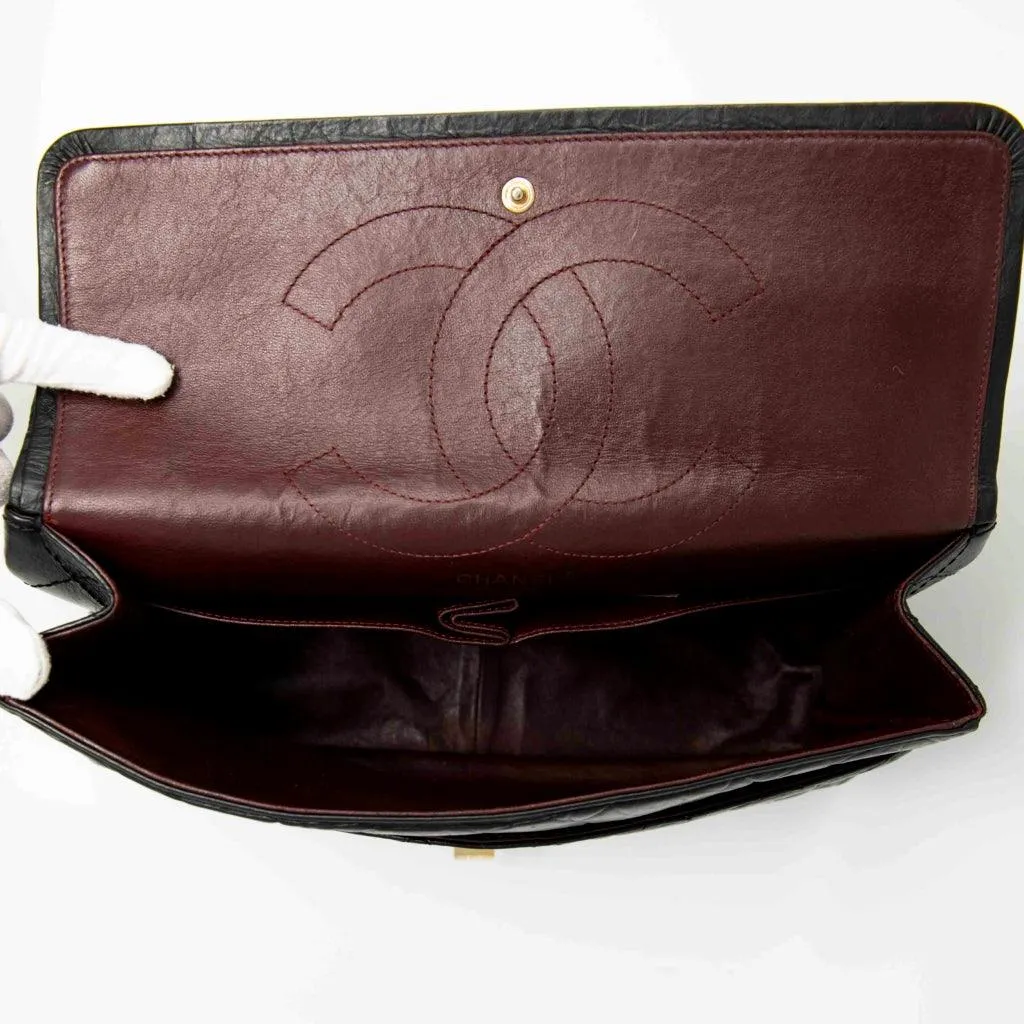 Chanel Black Calfskin 2.55 Reissue 227