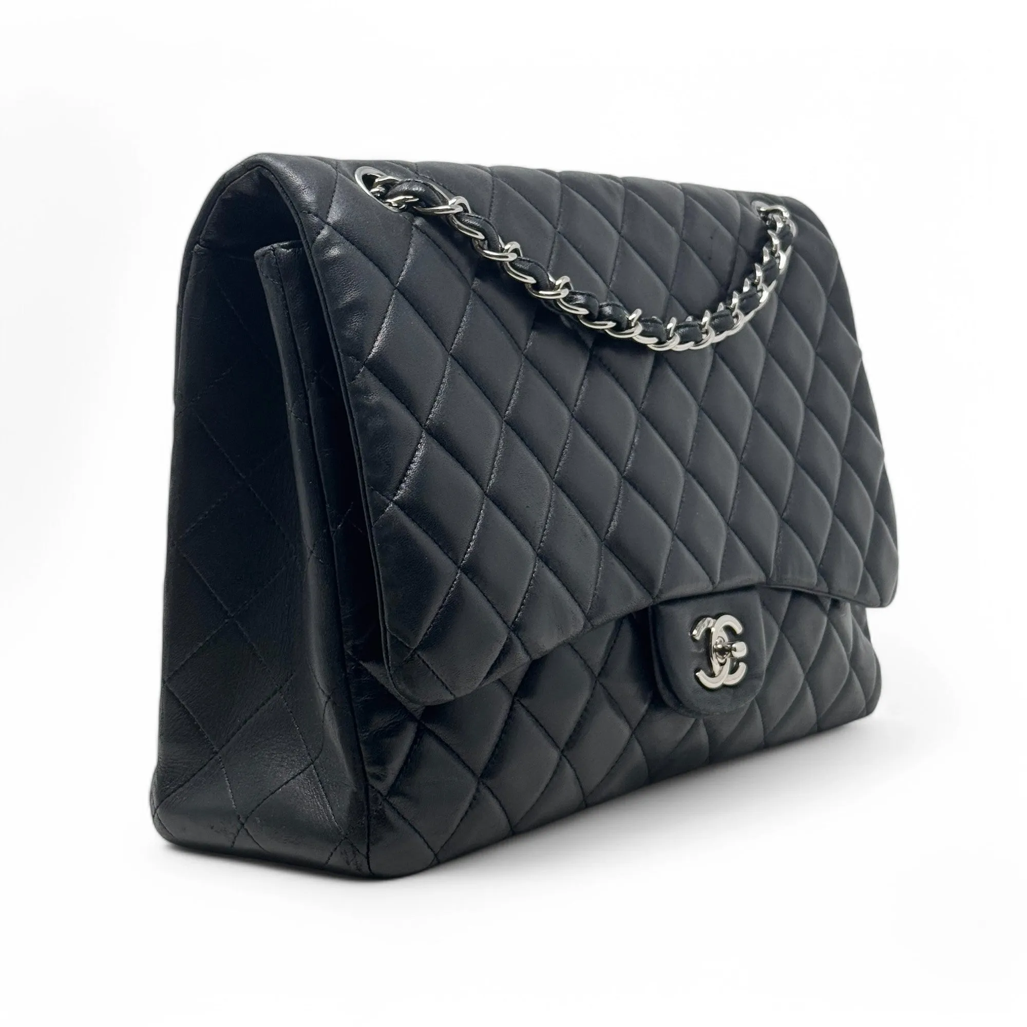Chanel Black Maxi Classic Flap