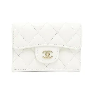 Chanel Caviar Leather Wallet (Tri-Fold) (Pre-Owned)