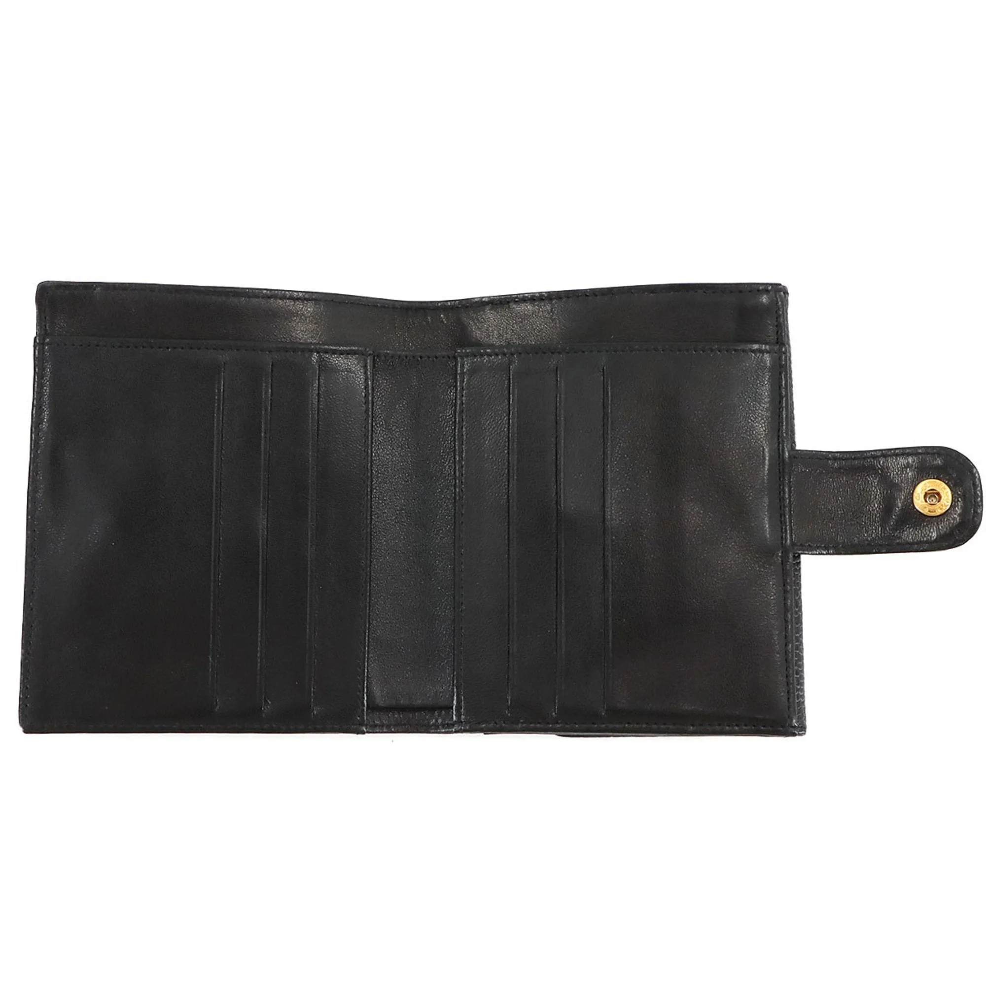 Chanel Grained Calfskin Wallet (Bi-Fold) (Pre-Owned)