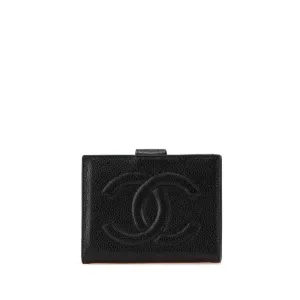 Chanel Grained Calfskin Wallet (Bi-Fold) (Pre-Owned)