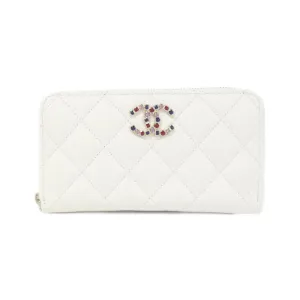 Chanel Grained Calfskin Wallet (Bi-Fold) (Pre-Owned)